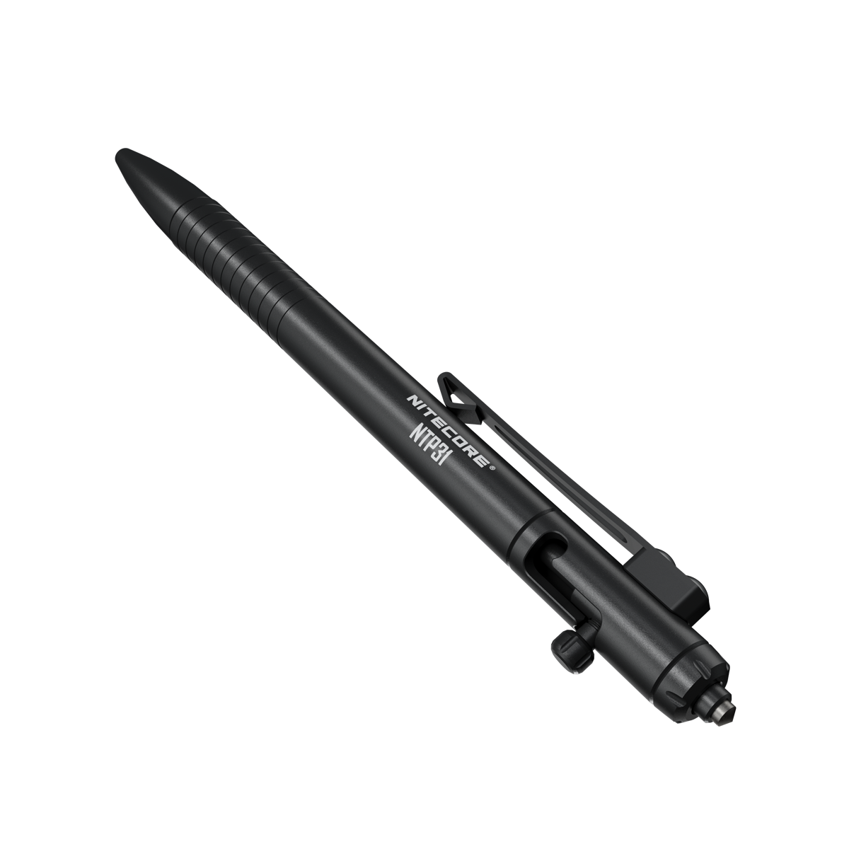 Nitecore NTP31 戰術筆｜雙向槍栓設計｜鎢鋼攻擊頭｜輕量EDC防衛書寫神器