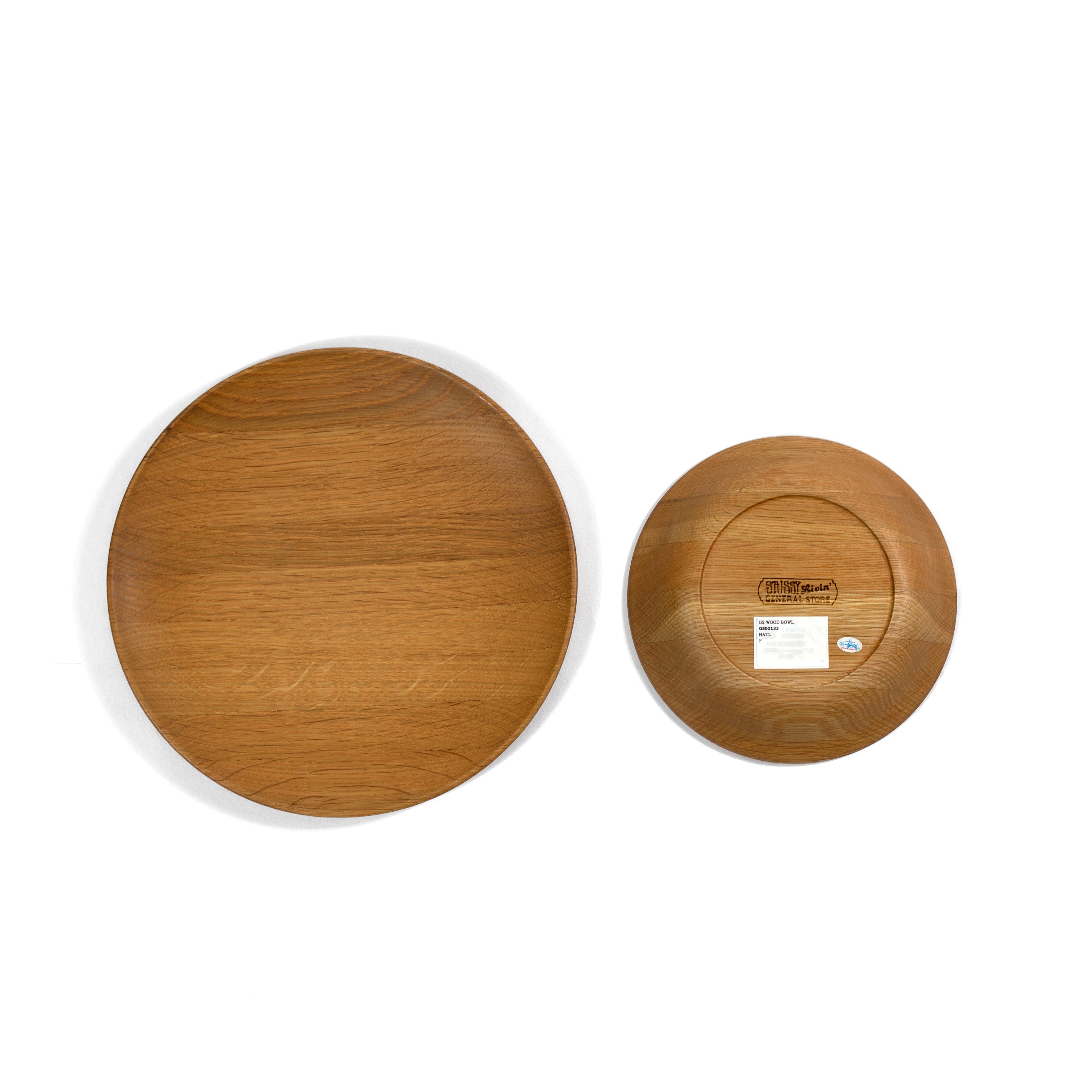 【車庫服飾】Stussy GS WOOD BOWL / GS WOOD PLATE 木碗盤 日本限定