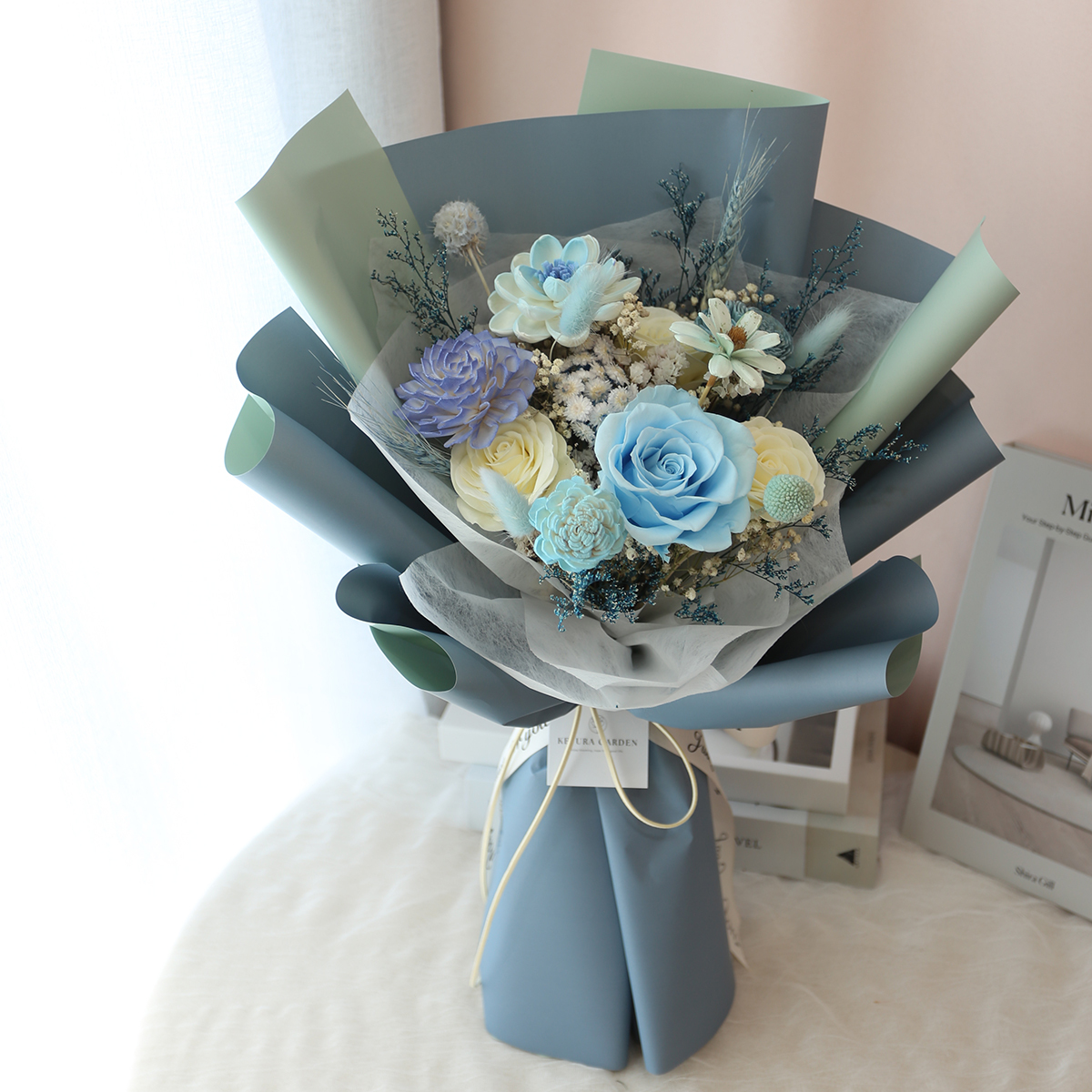G40｜藍色系花束