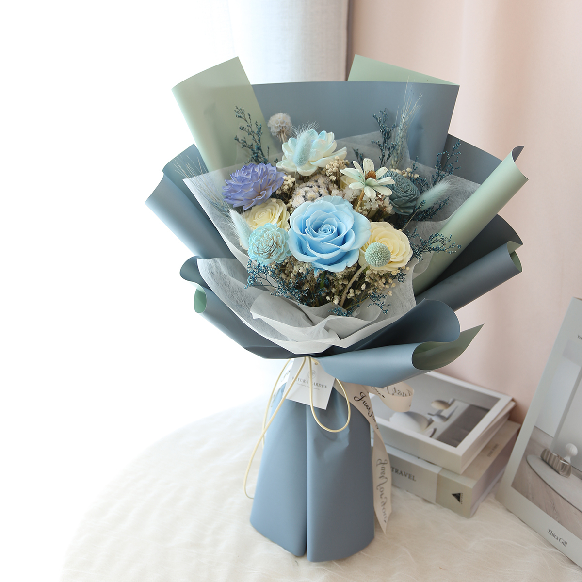 G40｜藍色系花束