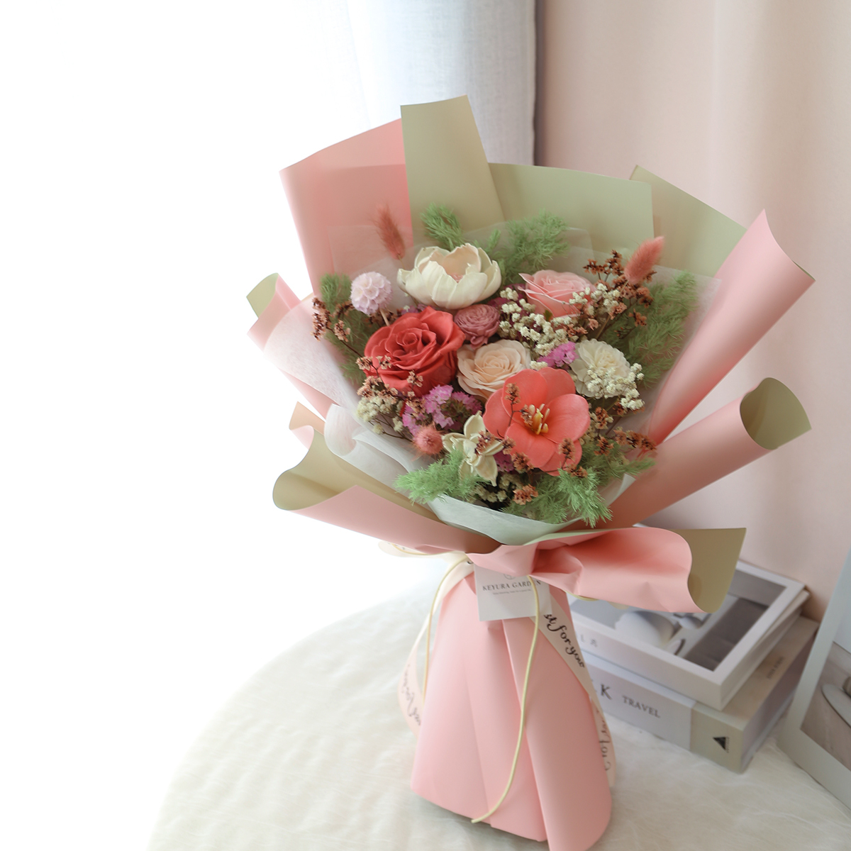 G41｜粉色系花束