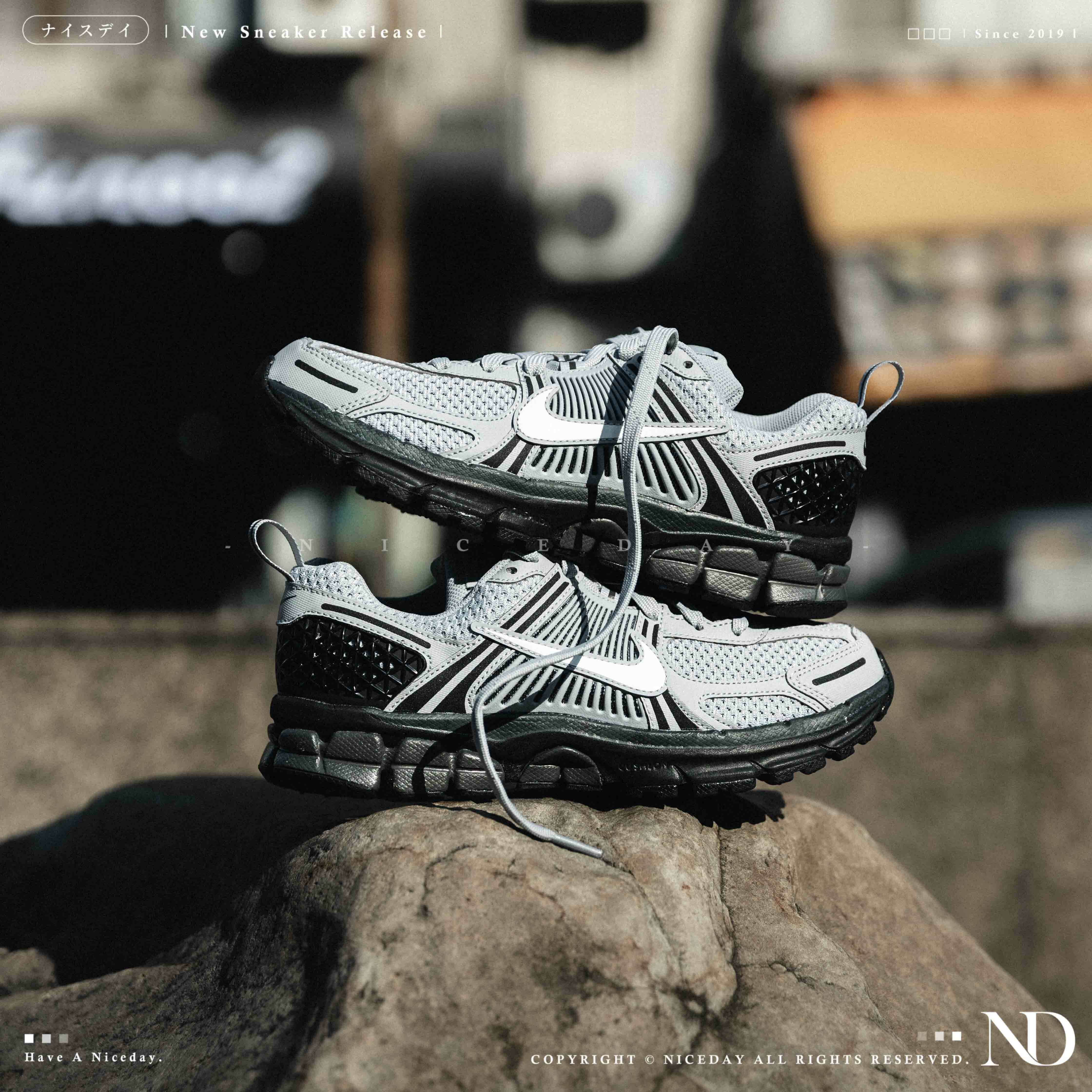 NICEDAY 現貨 Nike Vomero 5 GS 灰白 灰黑 灰 復古 緩震 運動鞋 大童 HV6421-001
