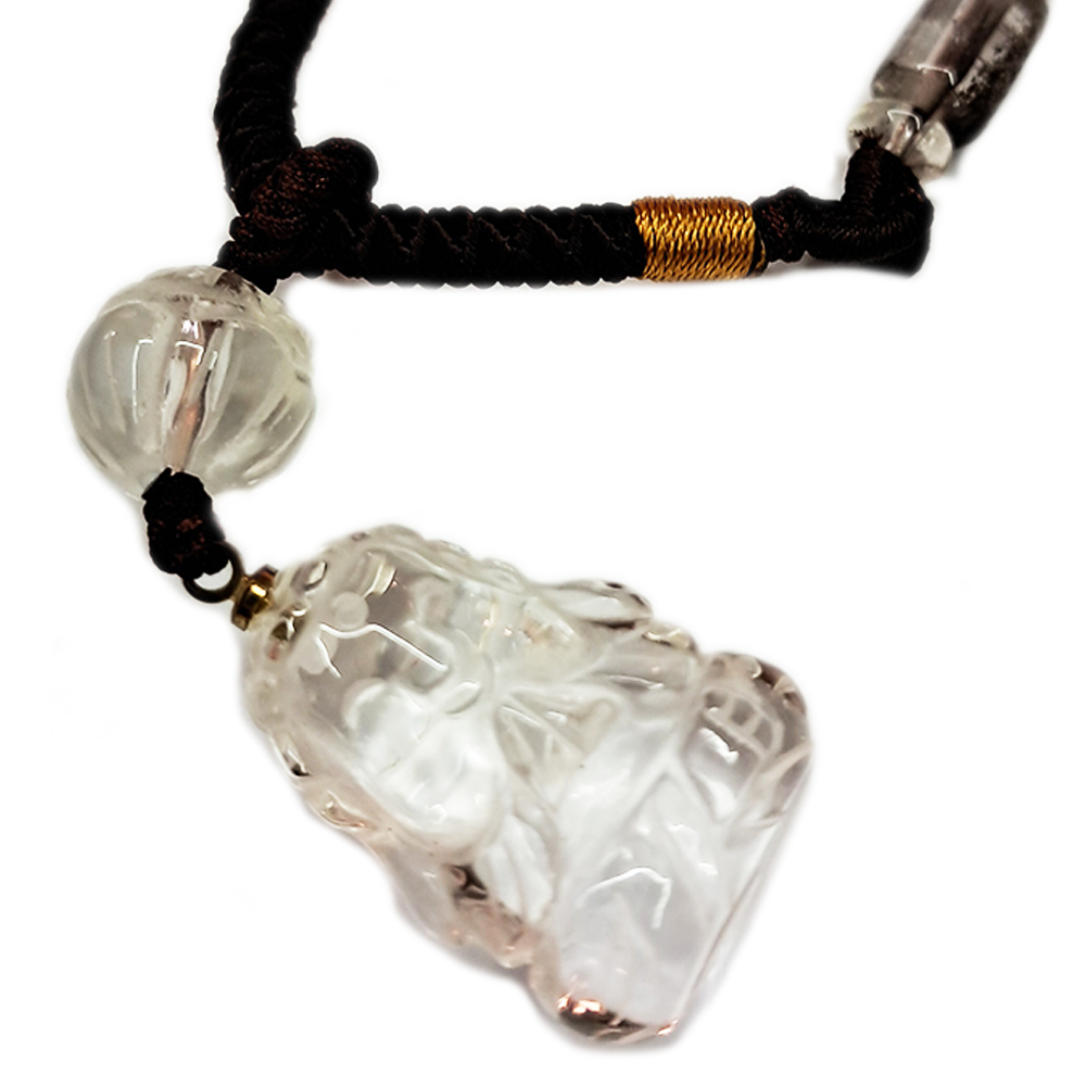 佛陀Q版{水晶}中國結短鍊【十方】154526