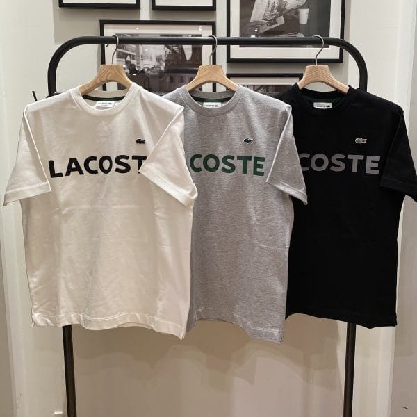 日本Lacoste 高磅數Logo短袖