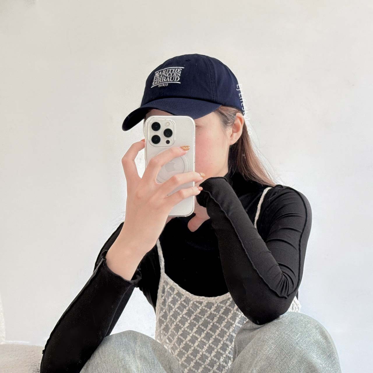 🇰🇷 MARITHÉ FRANCOIS GIRBAUD MFG 撞色 刺繡LOGO 老帽 棒球帽 高允貞代言品牌 / 現貨