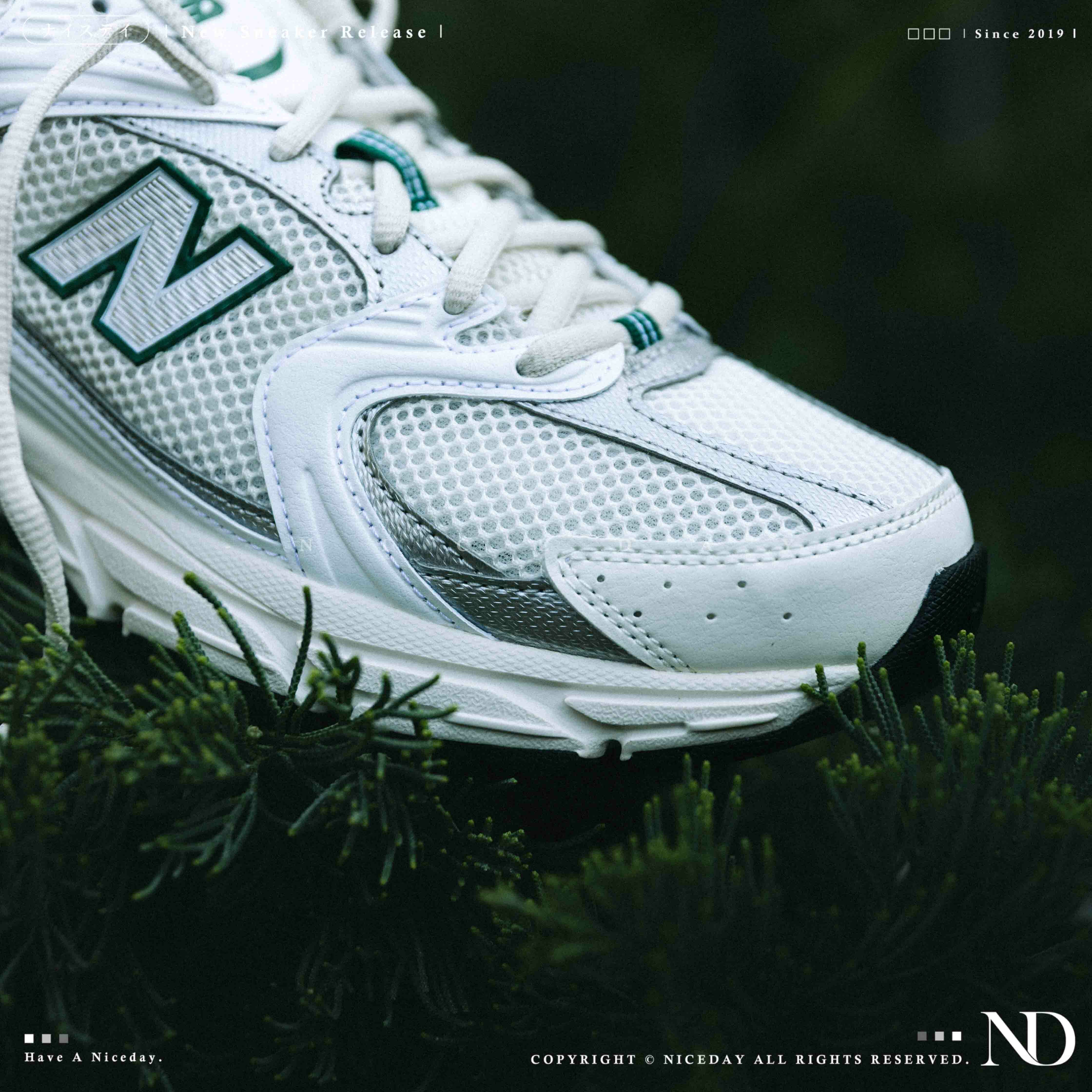 NICEDAY 現貨 New Balance 530 米綠 米白 白色 米色 綠標 復古 女鞋 MR530SX