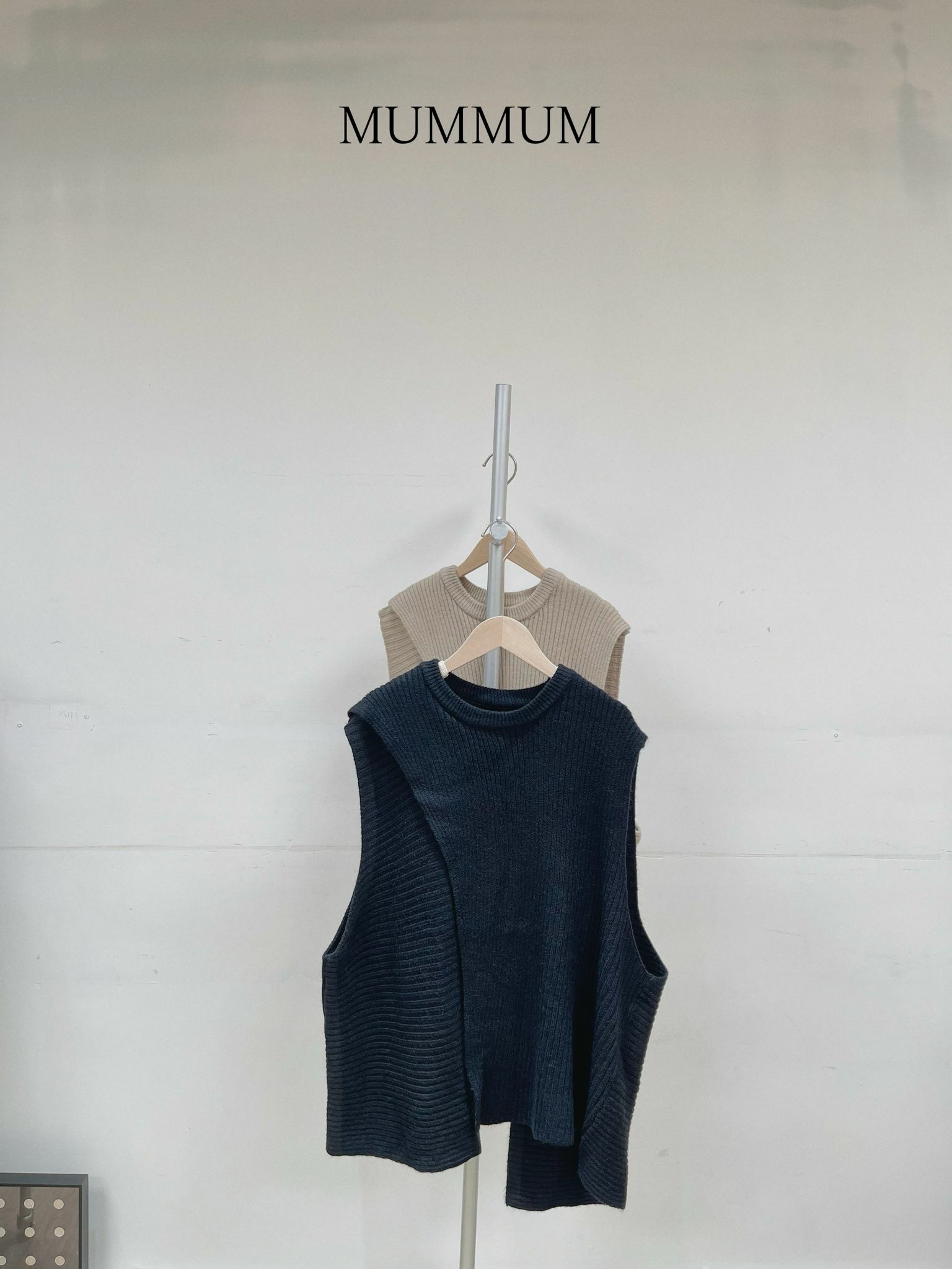 0212109/針織不規則背心42/42/27-30