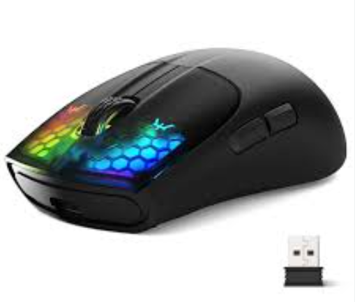 （2026新年限時優惠）Attack Shark X5 RGB Tri-Mode Mouse