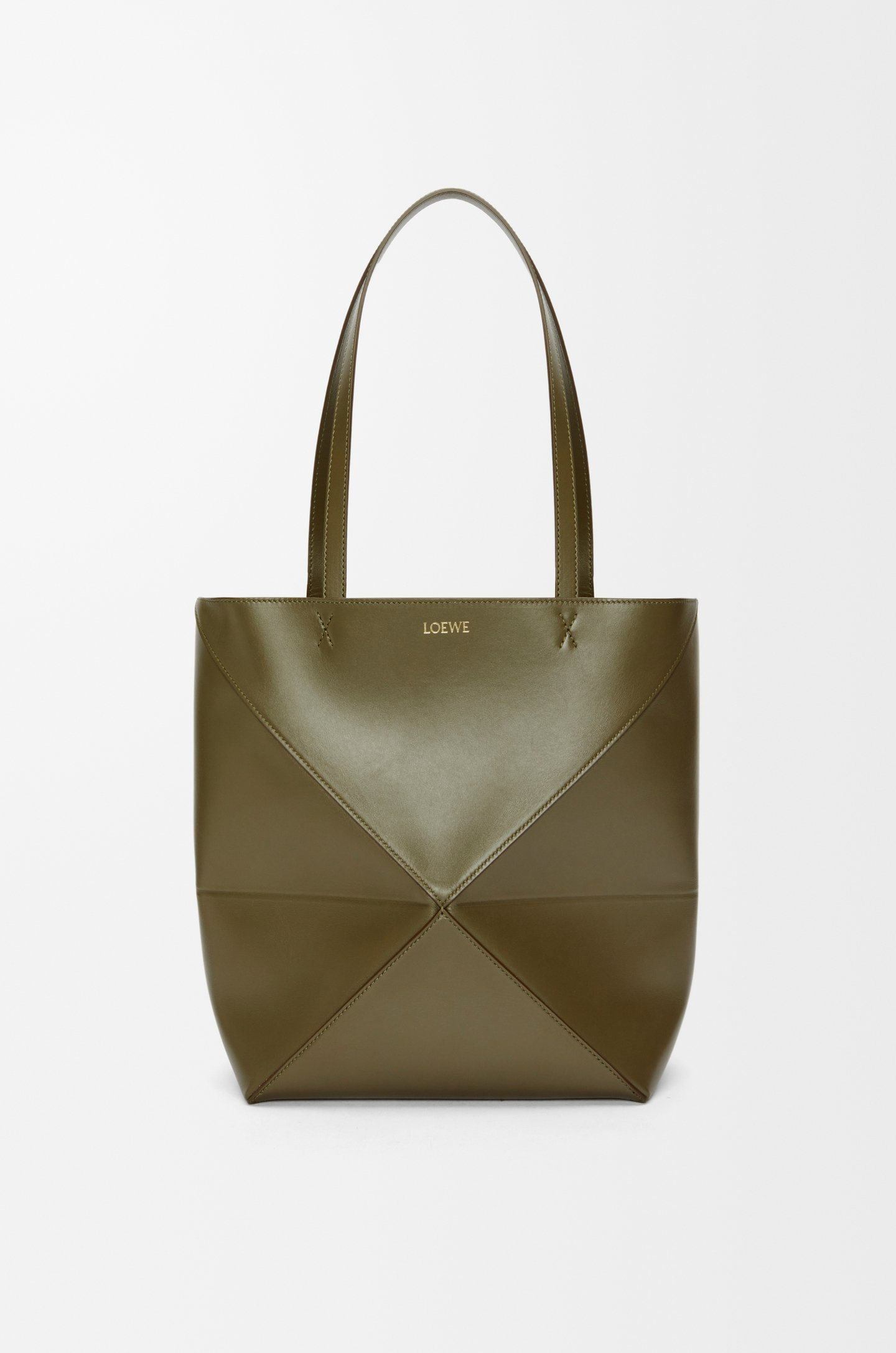 LOEWE Puzzle Fold Tote 光滑小牛皮