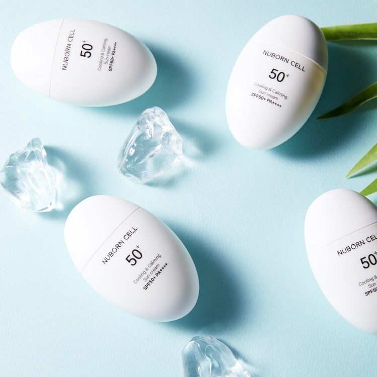 韓國院線產品 BLANC DUBU Nuborn Cell 清涼鎮靜防曬乳 SPF50+ PA++++