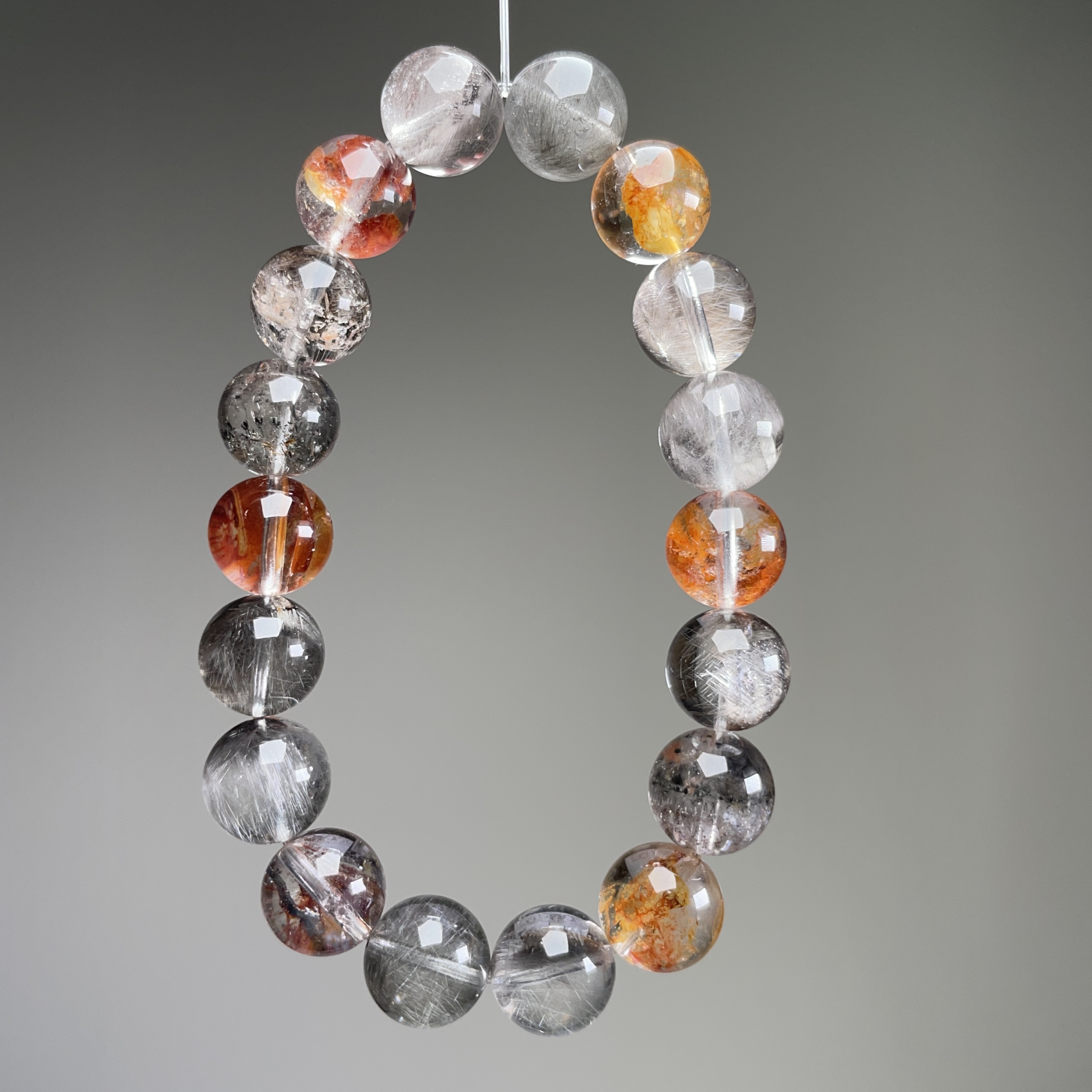 焰紋玄錦 · 頂級彩銀鈦