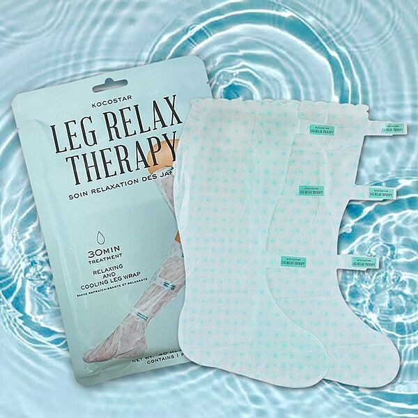 韓國院線產品 KOCOSTAR 腿足舒緩腳膜 1組5包