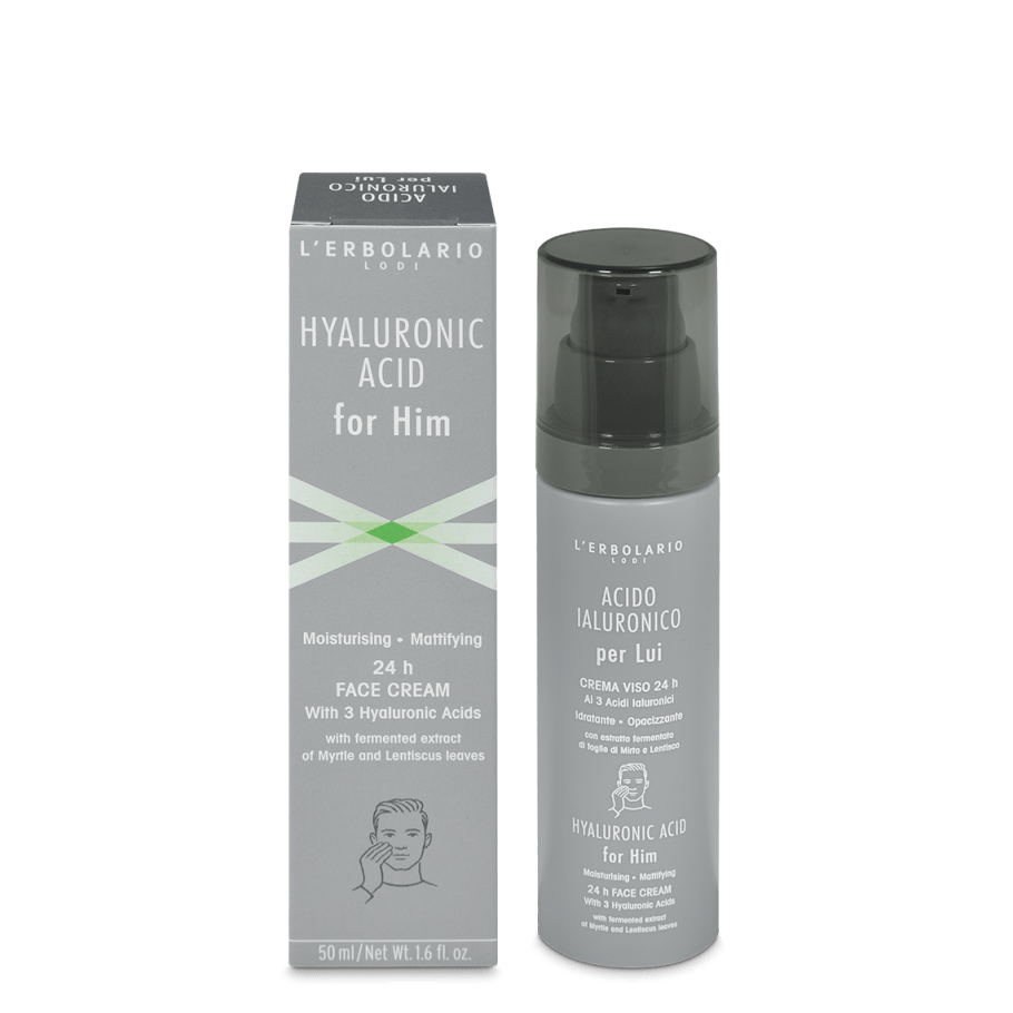 三重透明質酸男士清爽面霜