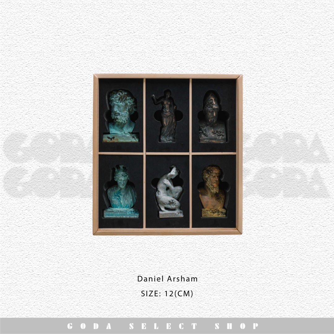 世界限量199組 Daniel Arsham Archive Editions Roman gods Bronze Set 眾神銅雕
