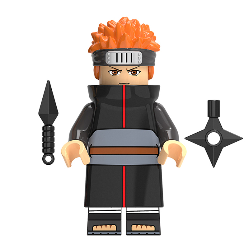 Naruto Yahiko Custom Minifigures Minifigs Fit Lego K2004
