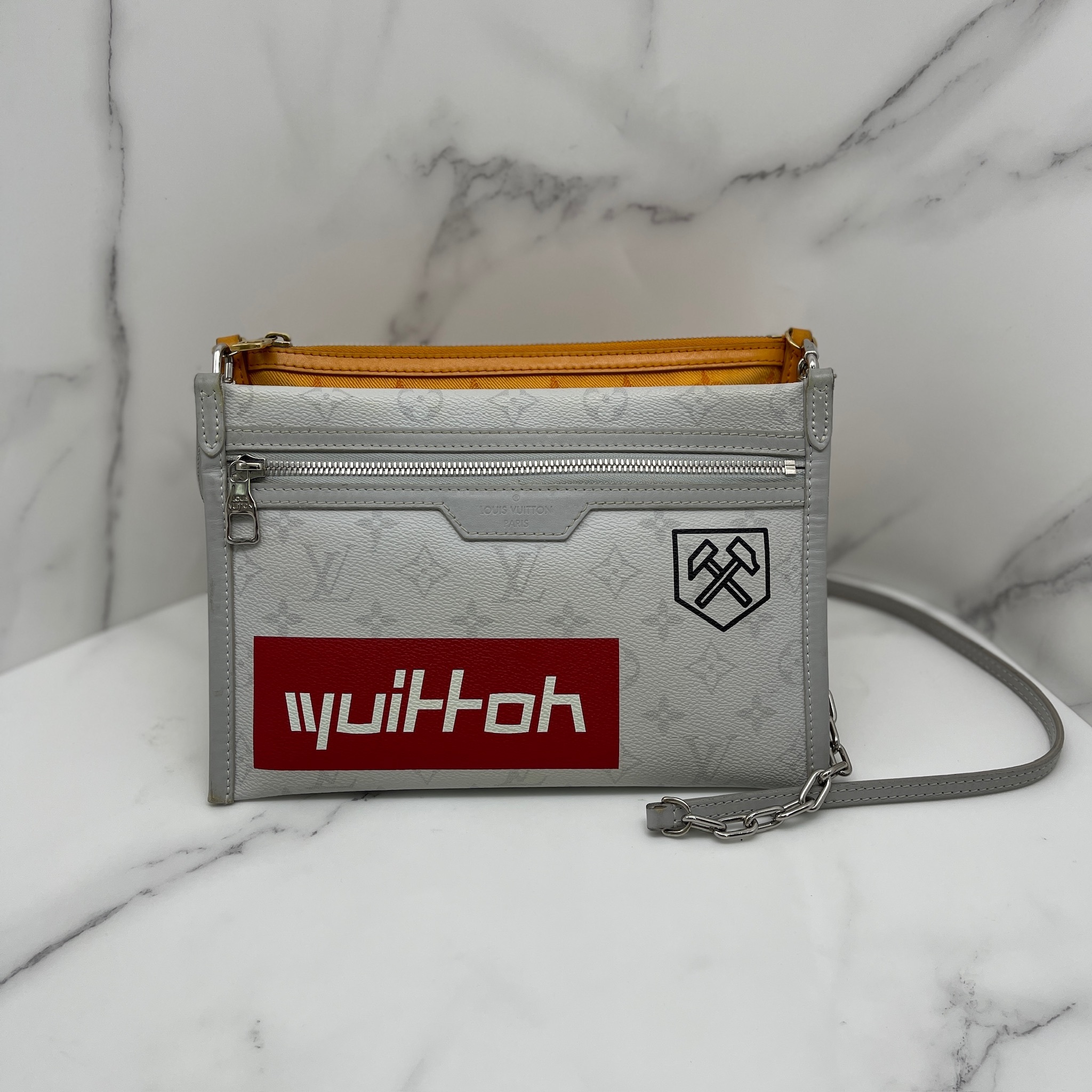 LV Double Flat Messenger