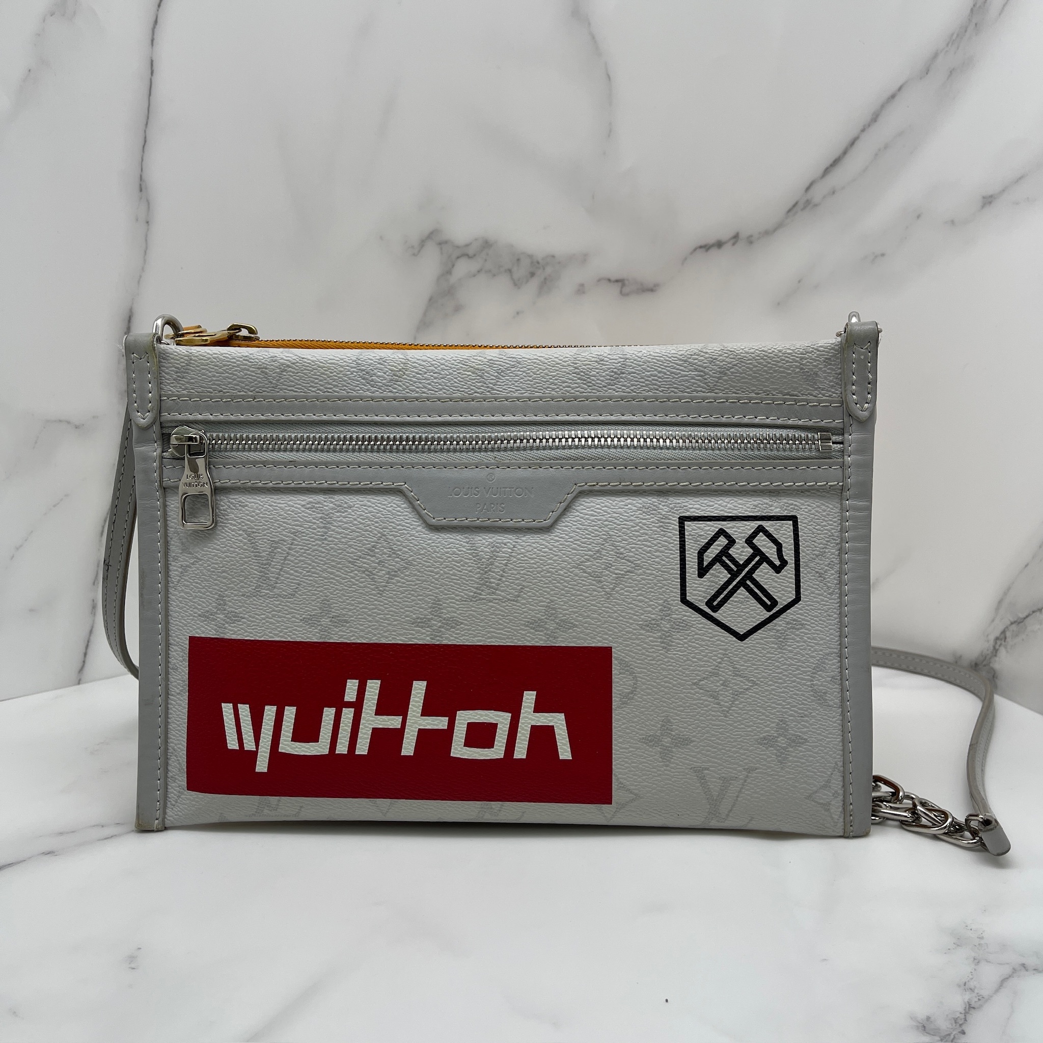 LV Double Flat Messenger