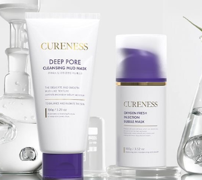 韓國院線產品 CURENESS 注氧清潔泥膜套裝