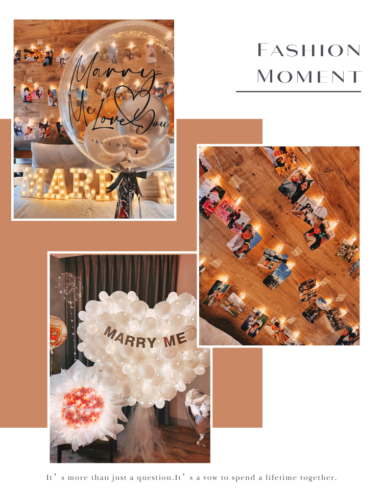 【民宿】求婚驚喜．樹貳舍．金銀白色系