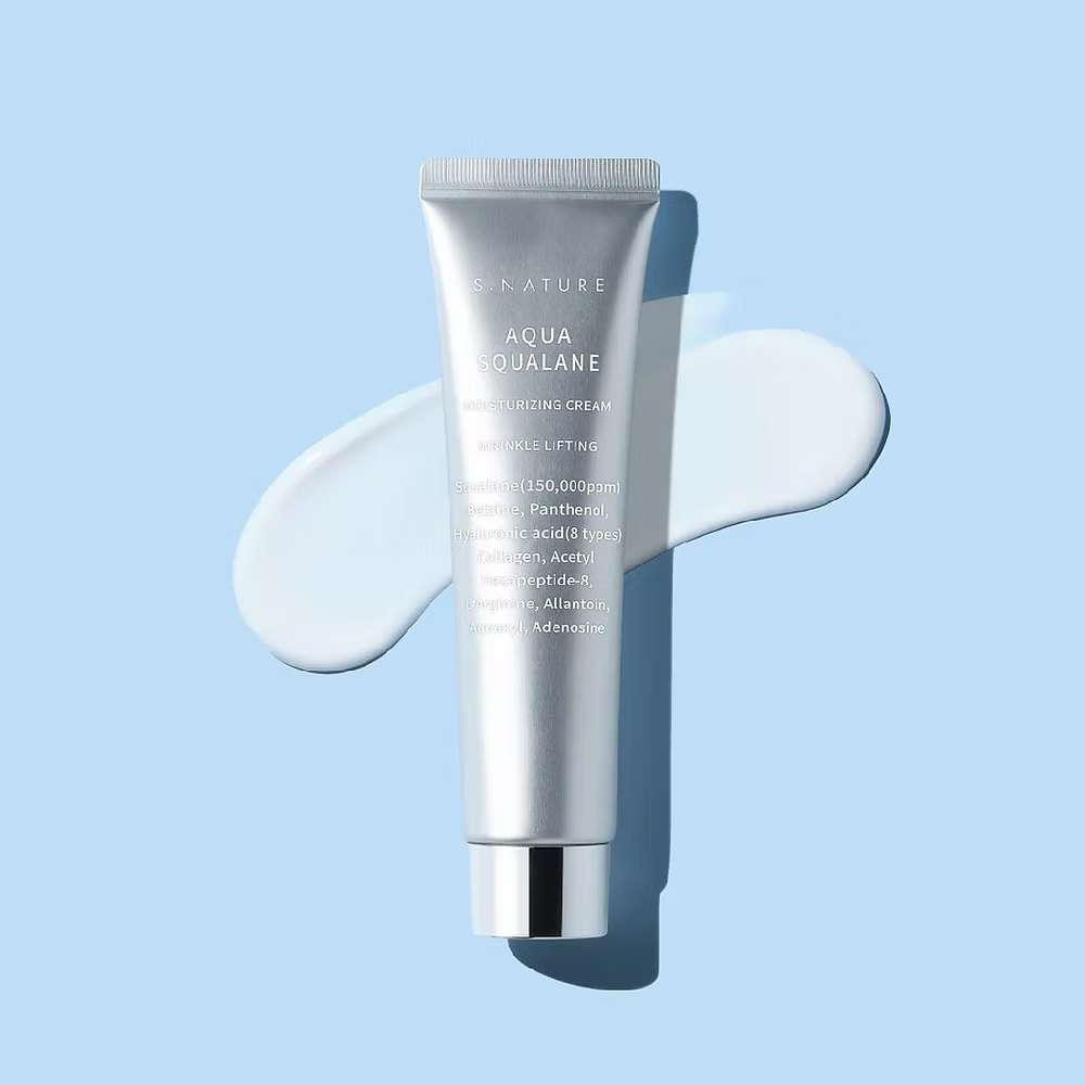 現 貨丨S.Nature 角鯊烷保濕霜 60ml + 60ml 送 2 pads & 1 張貼紙