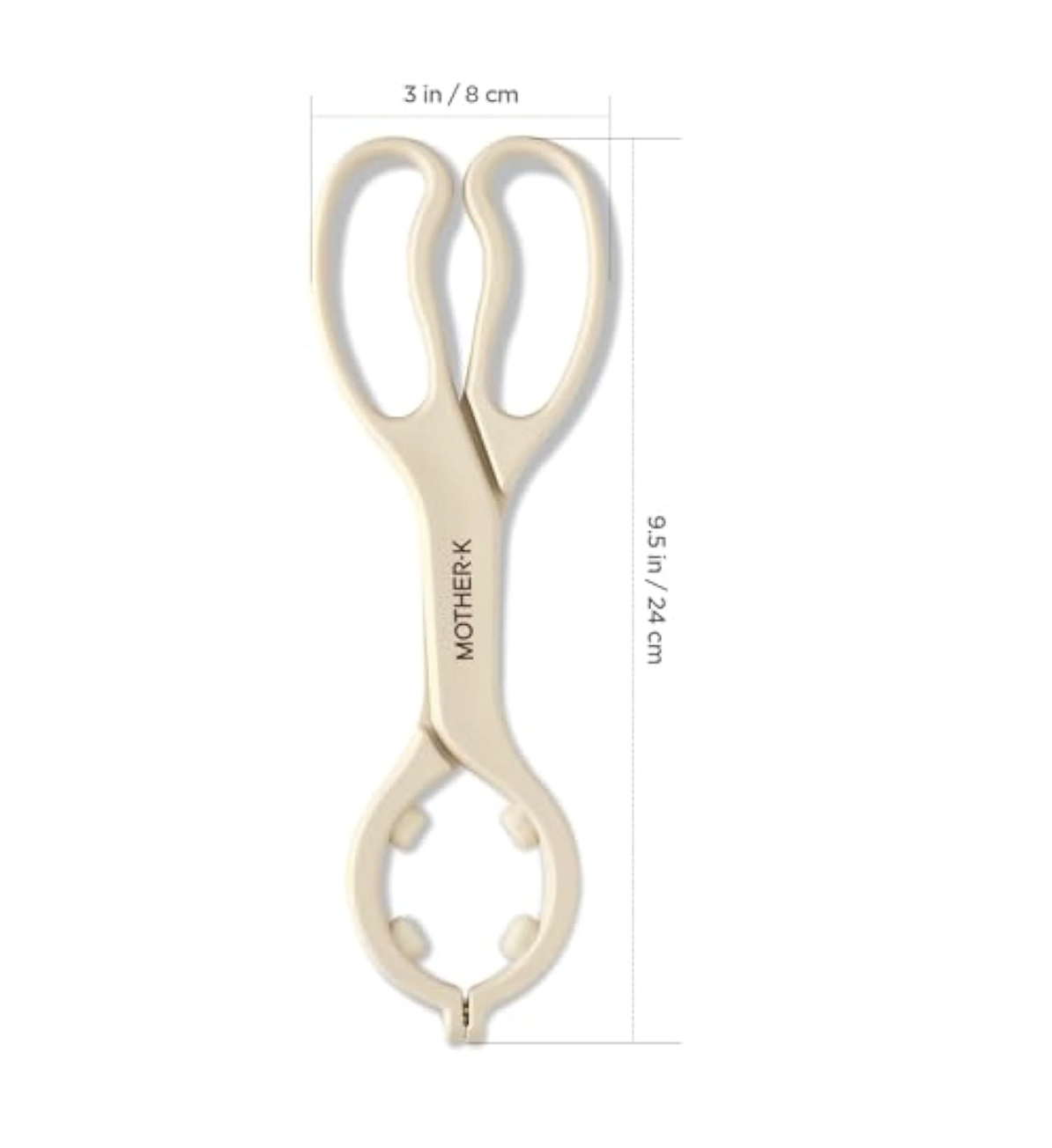 韓國Mother-K 奶瓶鉗 奶樽夾-米色