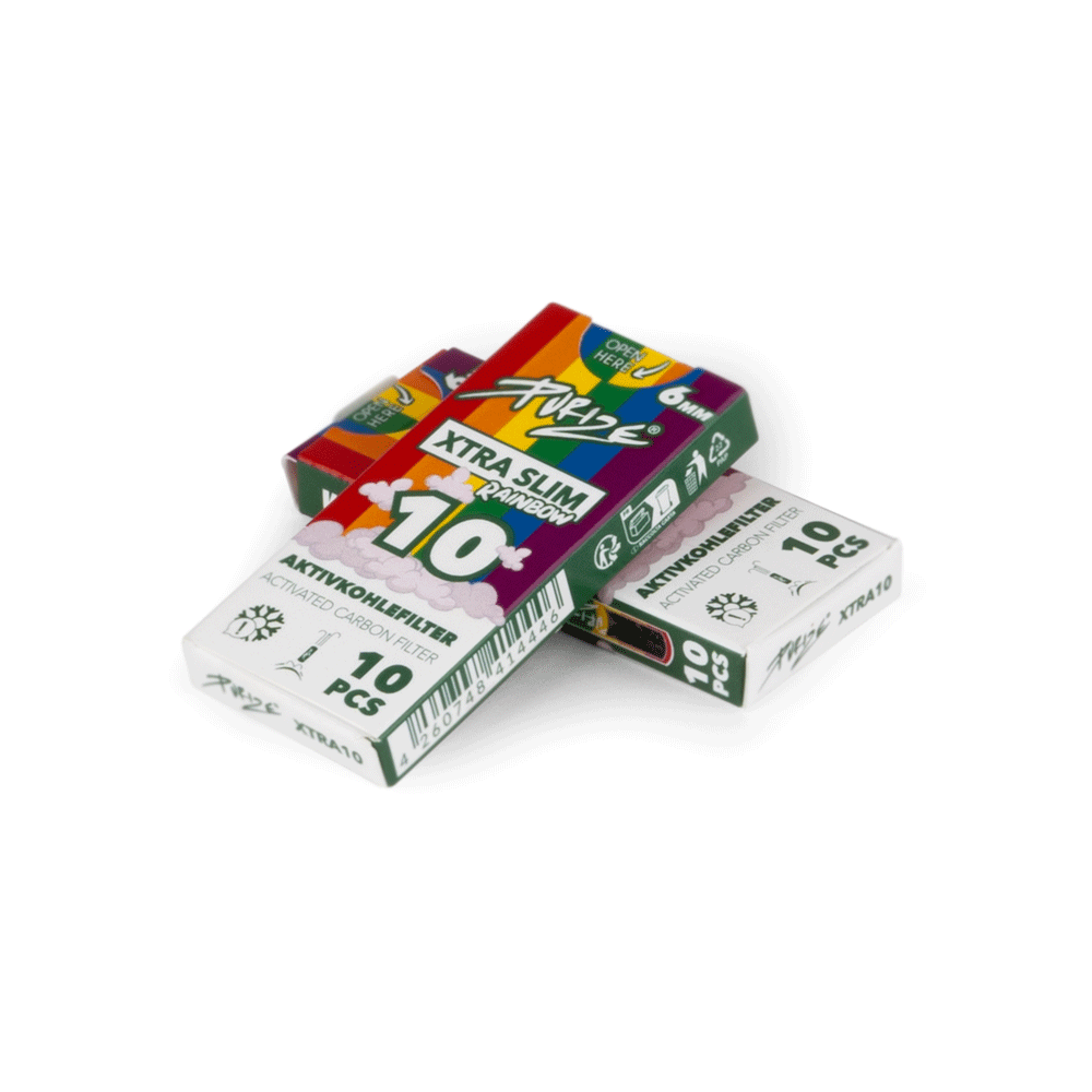 [10CT]XTRA SLIM SIZE FILTERS BY PURIZE