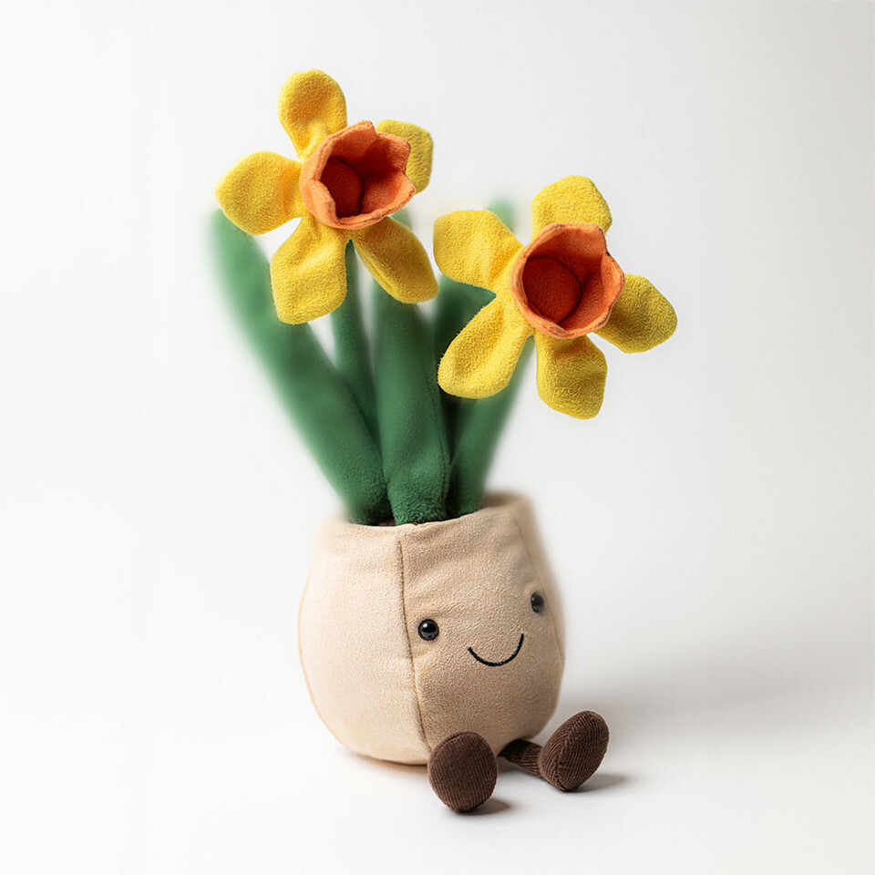 Jelly Cat Amuseables Daffodil Pot