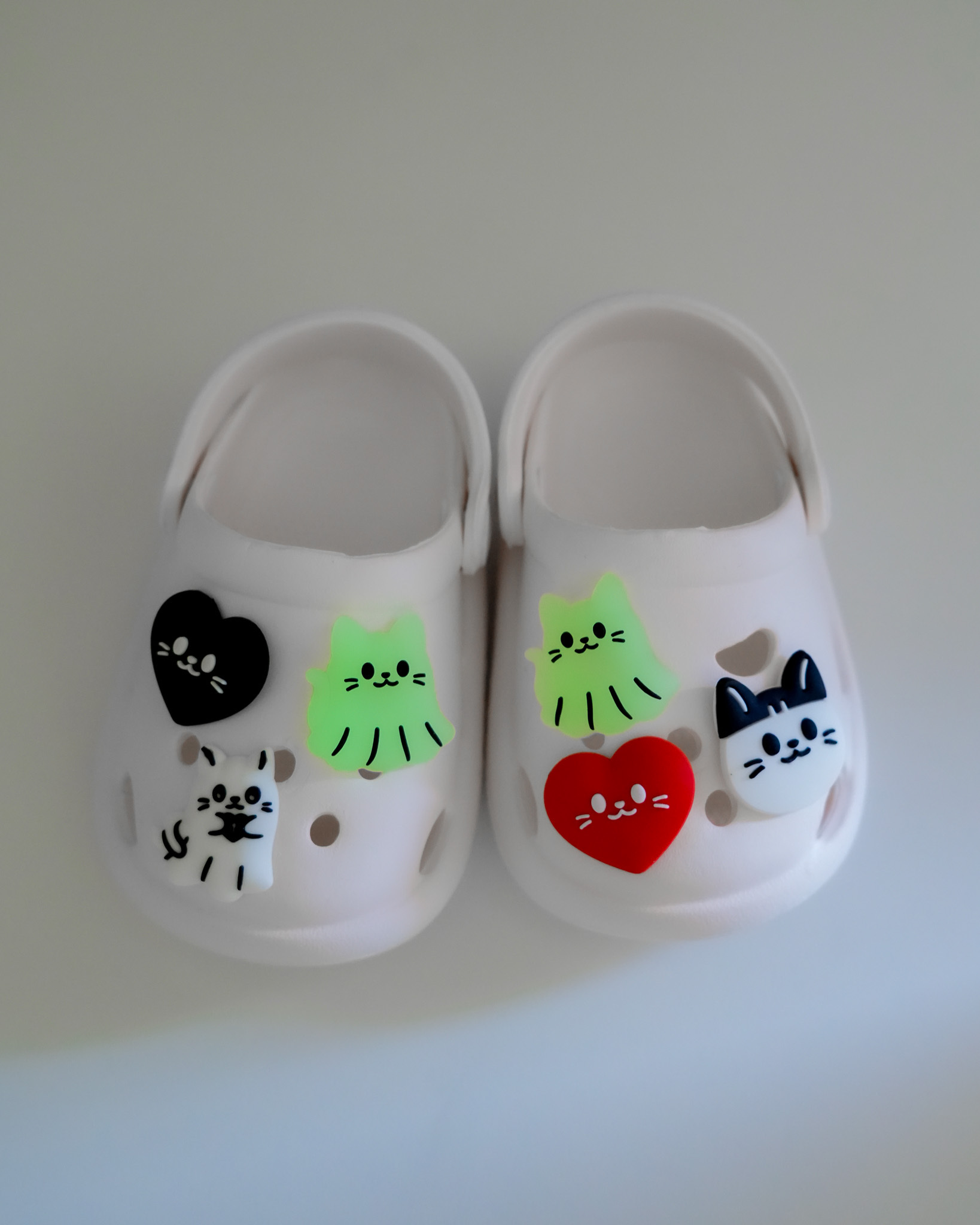 夜光靈魂喵喵鞋扣 (單入）