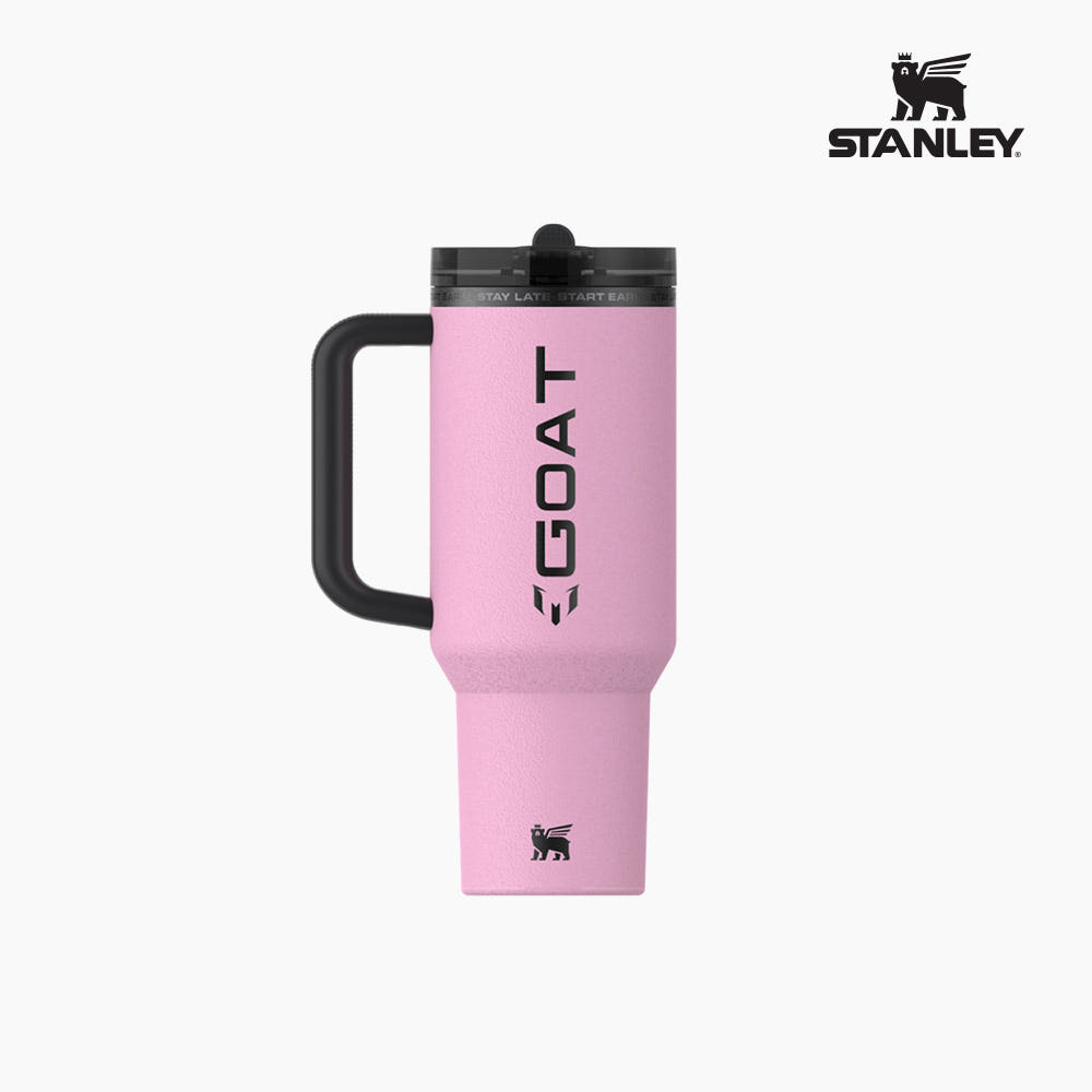 STANLEY x MESSI Quencher Pro Tour Flip Straw Tumbler 1.18L - MESH GOAT PINK