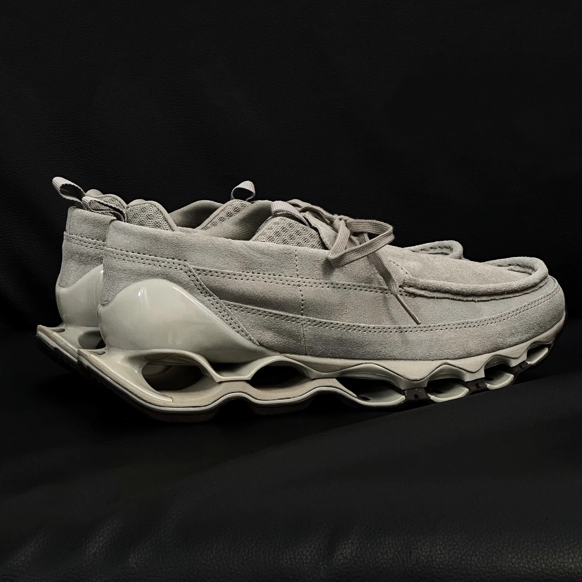MIZUNO WAVE PROPHECY MOC 棕灰 透氣 麂皮 男女鞋 D1GD243601 / 現＋預