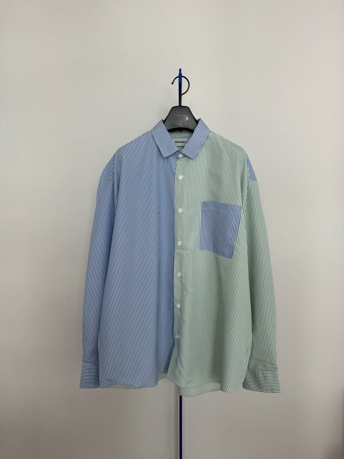 拼色直間長袖恤衫 MALENKII-137S