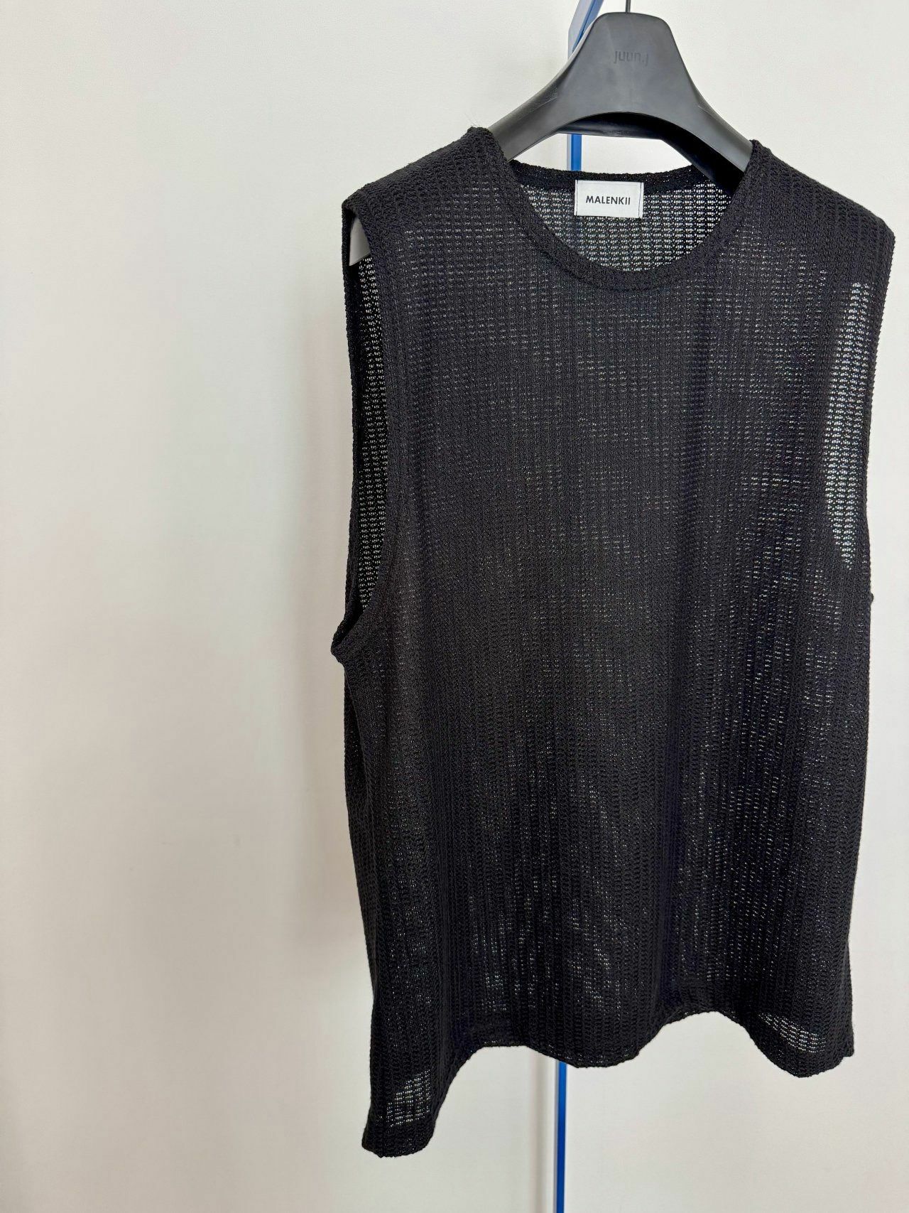 淨色網紋背心 MALENKII-139V