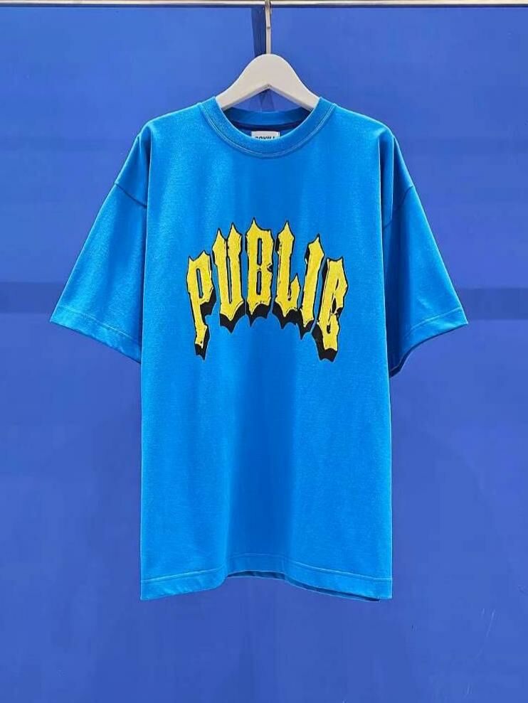 OverSize英文字短袖Tee COVILL-170T