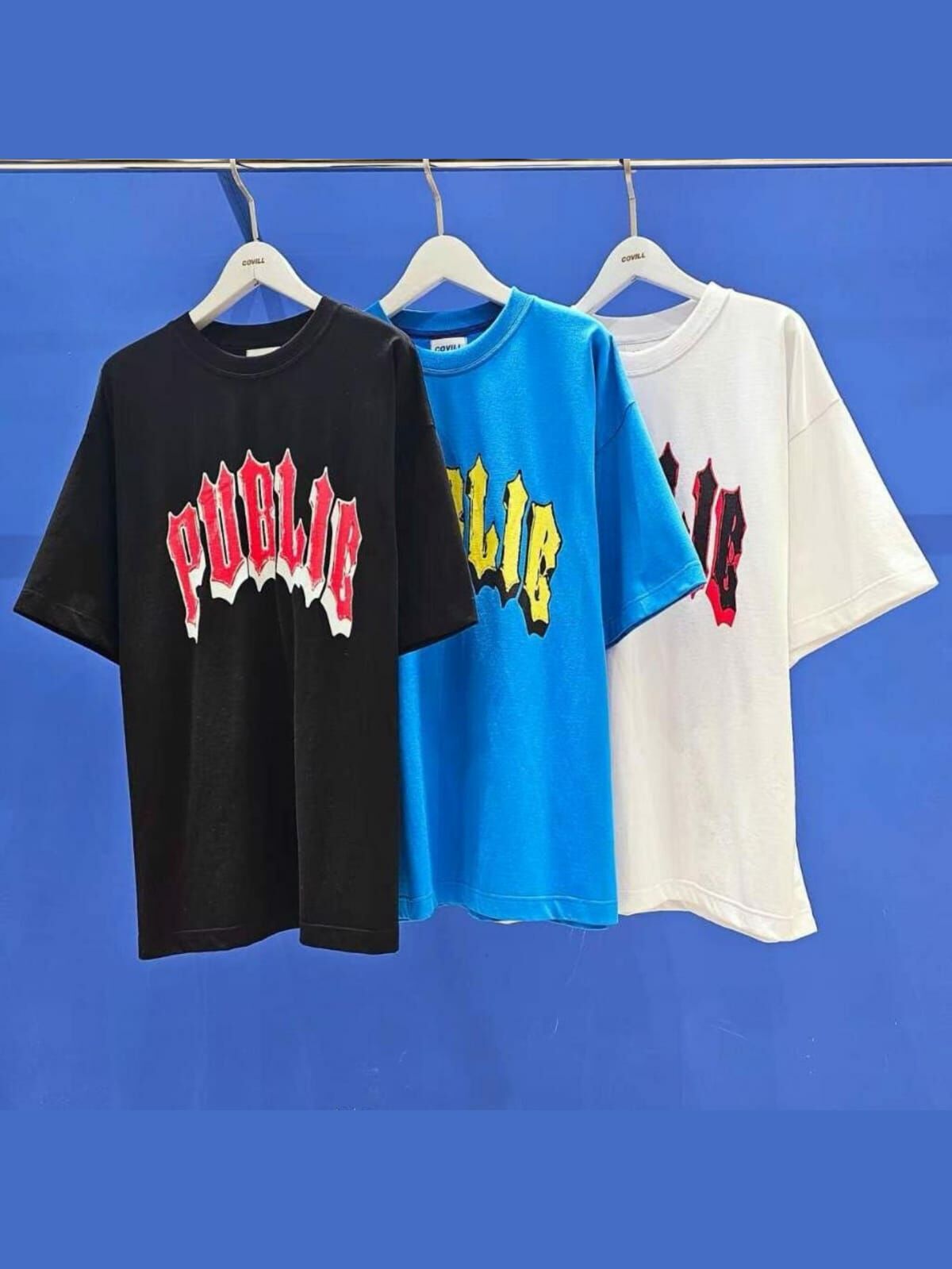 OverSize英文字短袖Tee COVILL-170T