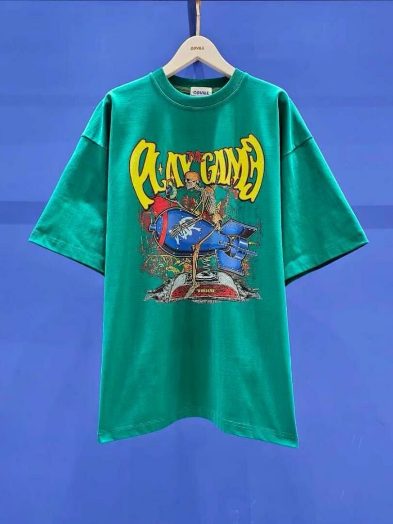 OverSize英文字短袖Tee COVILL-171T