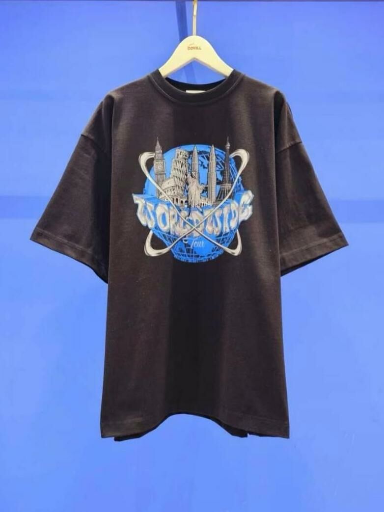 OverSize英文字圖案短袖Tee COVILL-172T