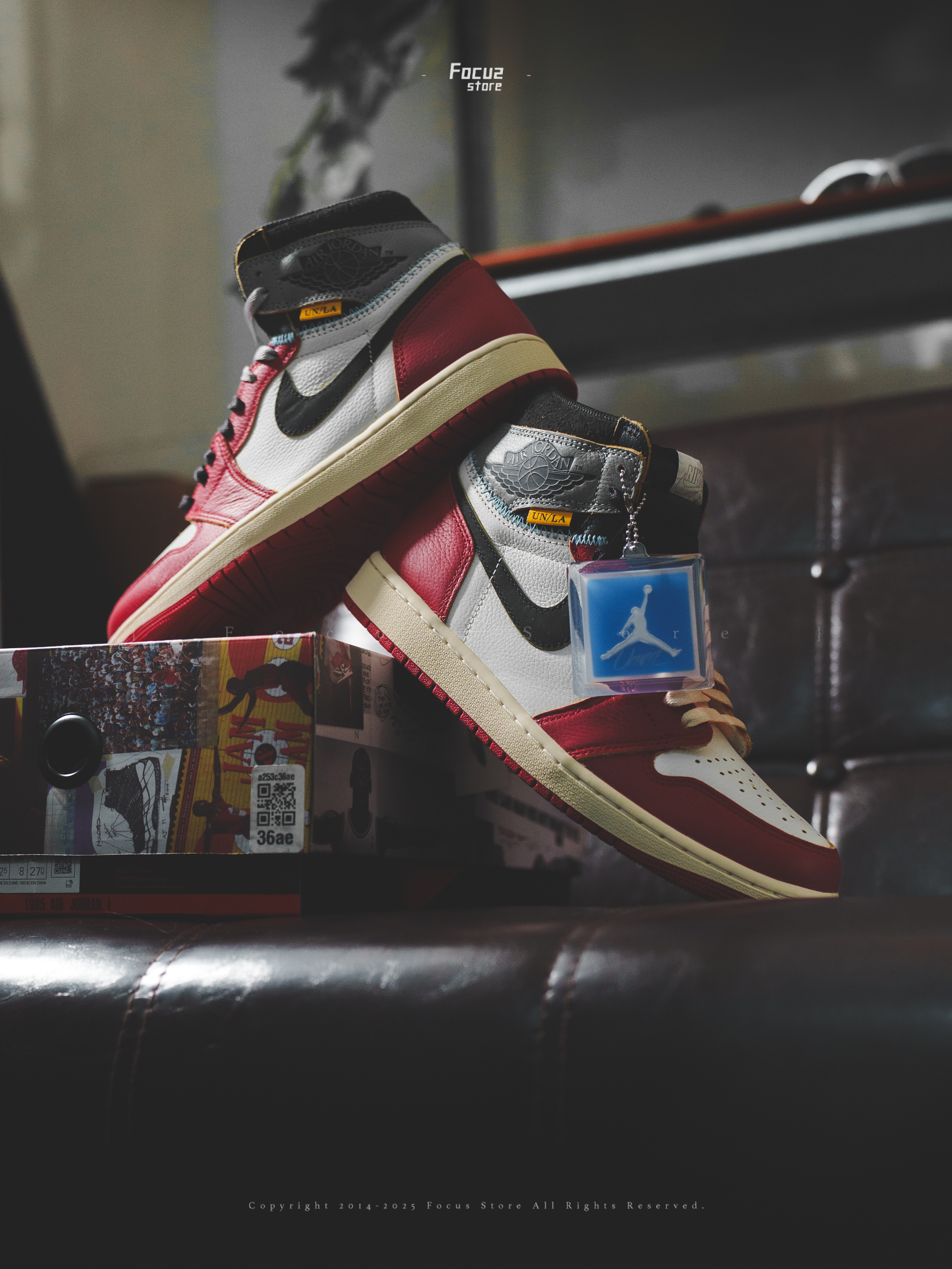 【Focus Store】預購 Union LA x Nike Air Jordan 1 High OG SP "Chicago Shadow" 影子 白紅灰 HV8563-600