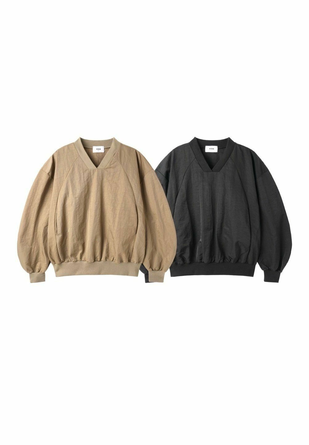 淨色V領衛衣 VOID-086T