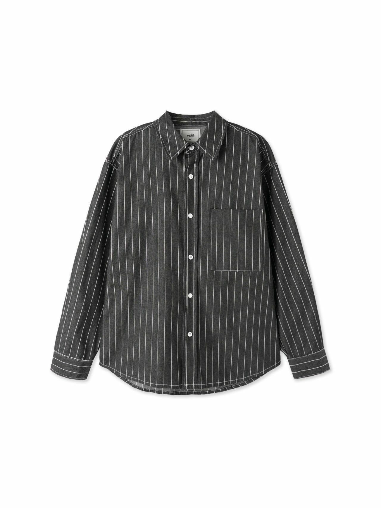 直間長袖恤衫 VOID-088S