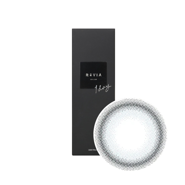 蕾美彩色日拋煙渚灰藍(10片）