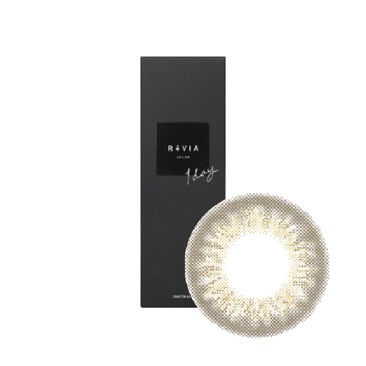 蕾美彩色日拋夢幻迷褐(10片）