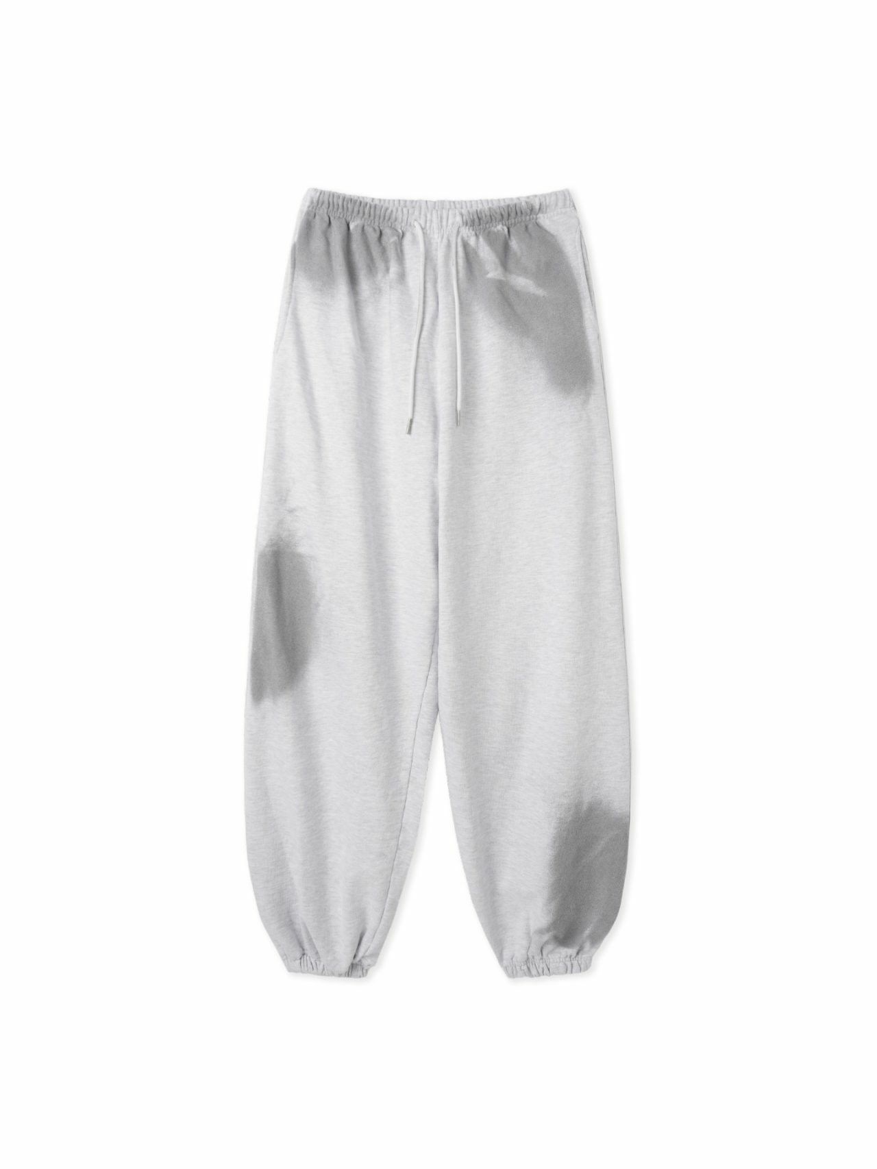 仿污束腳鬆身運動褲 VOID-090P