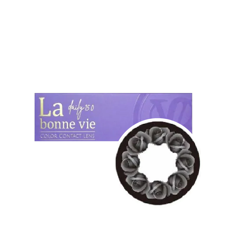 睛靈輕奢華系列彩色日拋(10片)玫瑰之心