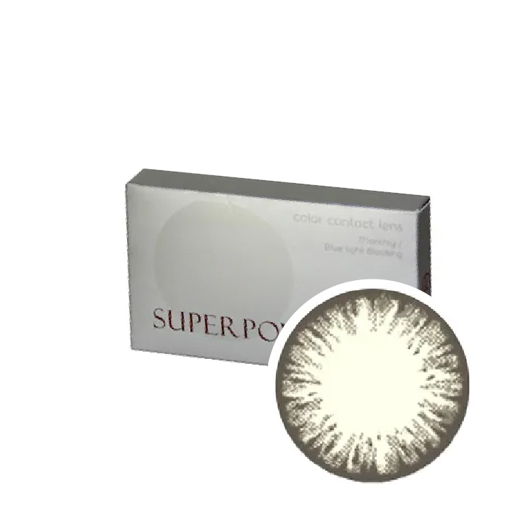 睛靈超能力抗藍光彩色月拋讀心黑 (1片)