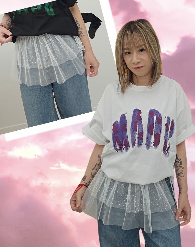 韓國連線 蕾絲圍邊（K3 F484）