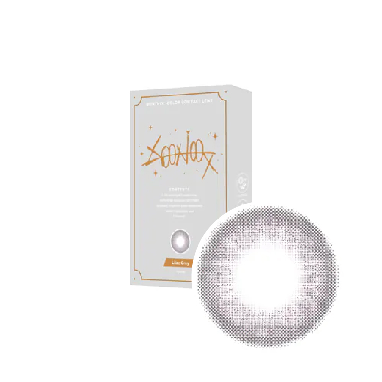 星歐XOONOOX系列彩色月拋Lilac Grey (1片)