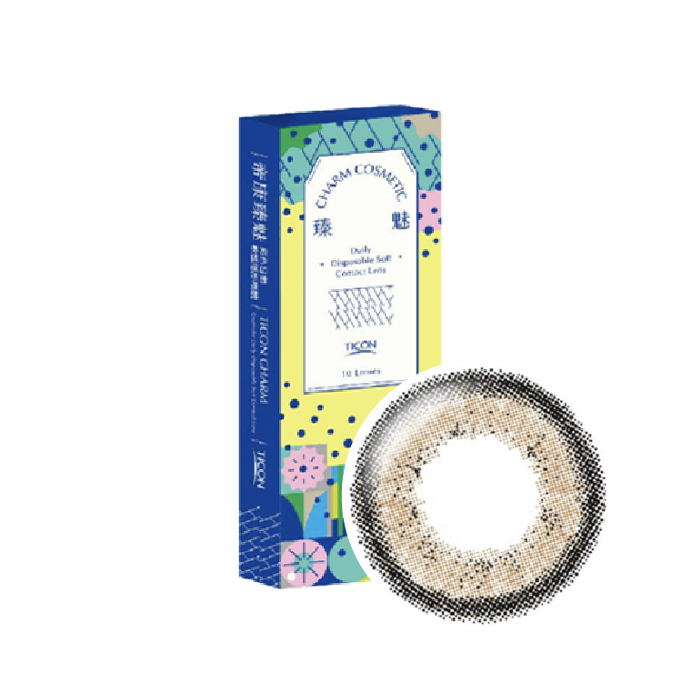 帝康臻魅彩色日拋安柏金(10片）