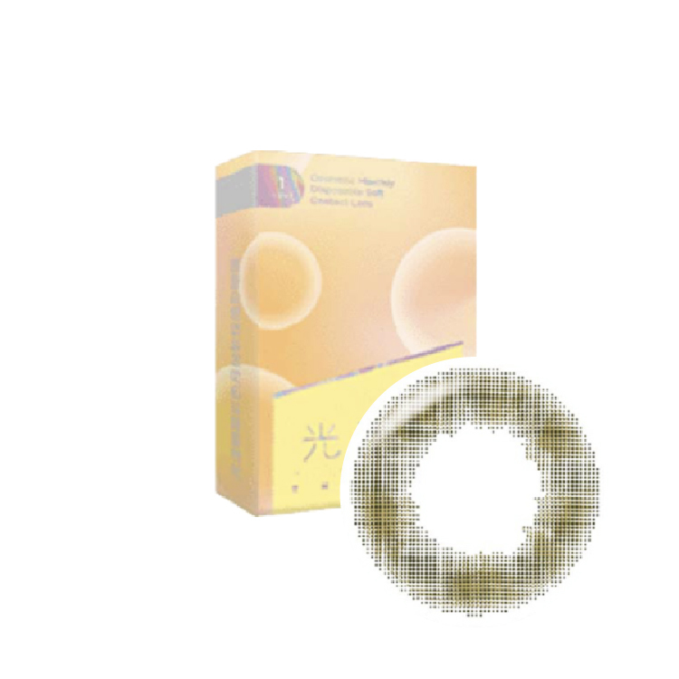 帝康光漾瞬間彩色月拋瑞草青森(1片）