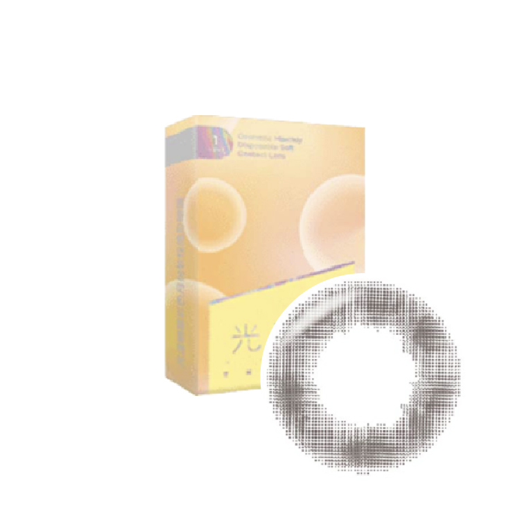 帝康光漾瞬間彩色月拋(1片)梨花霜灰