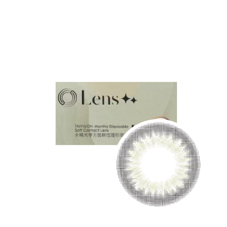 永暘光學彩色月拋星耀灰 (1片)